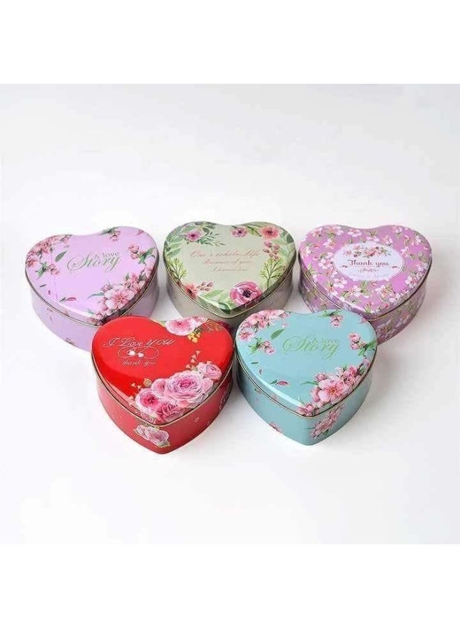 زوبا 6 قطع من فواحة شمعة عطرية معدنية شكل قلب – متعددة الأشكال بروائح جذابة لأجواء دافئة ومريحة - Image 5